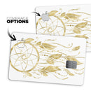 WaterColor Dreamcatchers v20 - Premium Protective Decal Skin-Kit for the Apple Credit Card