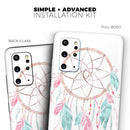 WaterColor Dreamcatchers v2 - Premium Vinyl Skin Decal for Samsung Galaxy S25 Ultra, S24, S23, S22 & All Galaxy S Models