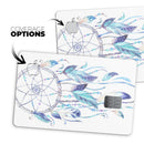 WaterColor Dreamcatchers v3 - Premium Protective Decal Skin-Kit for the Apple Credit Card
