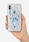 WaterColor Dreamcatchers v3 - Crystal Clear Hard Case for the iPhone XS MAX, XS & More (ALL AVAILABLE)