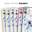 WaterColor Dreamcatchers v3 // Skin-Kit compatible with the Apple iPhone 14, 13, 12, 12 Pro Max, 12 Mini, 11 Pro, SE, X/XS + (All iPhones Available)