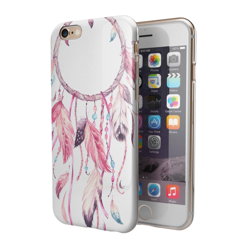 WaterColor Dreamcatchers v4 iPhone 6/6s or 6/6s Plus 2-Piece Hybrid INK-Fuzed Case