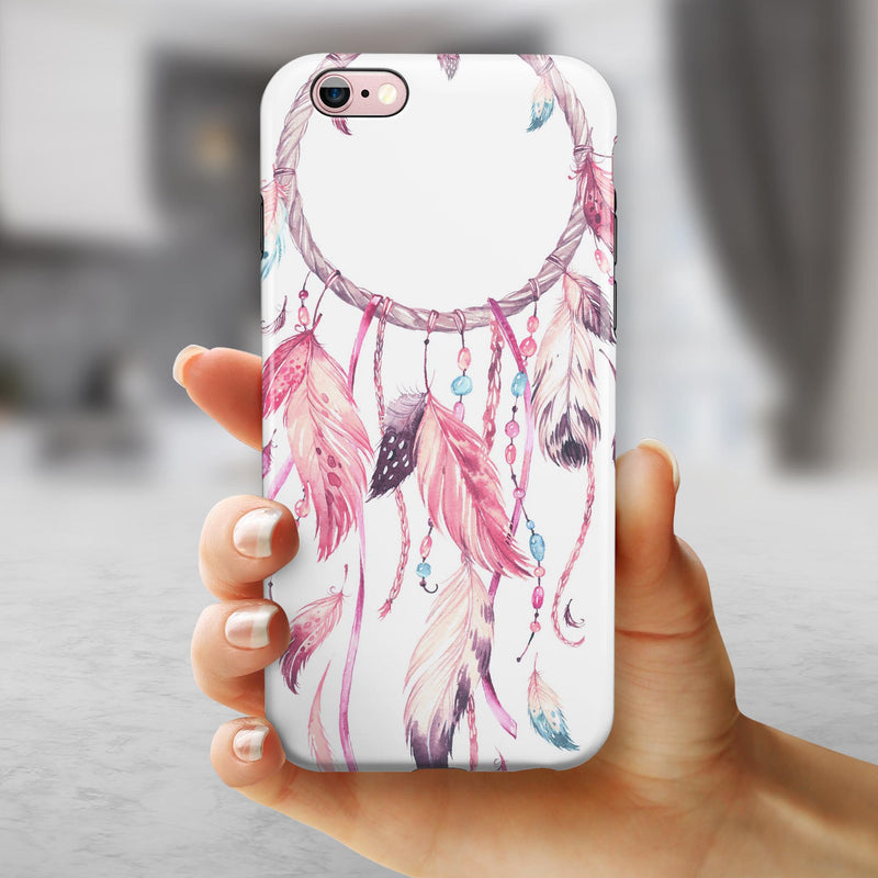 WaterColor Dreamcatchers v4 iPhone 6/6s or 6/6s Plus 2-Piece Hybrid INK-Fuzed Case