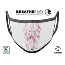 WaterColor Dreamcatchers v5 - Made in USA Mouth Cover Unisex Anti-Dust Cotton Blend Reusable & Washable Face Mask with Adjustable Sizing for Adult or Child