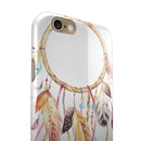 WaterColor Dreamcatchers v7 iPhone 6/6s or 6/6s Plus 2-Piece Hybrid INK-Fuzed Case