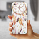 WaterColor Dreamcatchers v8 iPhone 6/6s or 6/6s Plus 2-Piece Hybrid INK-Fuzed Case