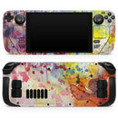 WaterColor Grunge Setting // Full Body Skin Decal Wrap Kit for the Steam Deck handheld gaming computer