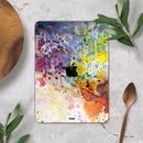 WaterColor Grunge Setting - Full Body Skin Decal for the Apple iPad Pro 12.9", 11", 10.5", 9.7", Air or Mini (All Models Available)