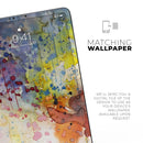 WaterColor Grunge Setting - Full Body Skin Decal for the Apple iPad Pro 12.9", 11", 10.5", 9.7", Air or Mini (All Models Available)