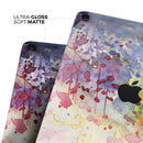 WaterColor Grunge Setting - Full Body Skin Decal for the Apple iPad Pro 12.9", 11", 10.5", 9.7", Air or Mini (All Models Available)
