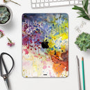 WaterColor Grunge Setting - Full Body Skin Decal for the Apple iPad Pro 12.9", 11", 10.5", 9.7", Air or Mini (All Models Available)