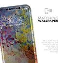 WaterColor Grunge Setting - Vinyl Skin Wrap for iPhone 17 Pro Max, 17 Pro, 17 Air, 17, 16 & All Models — Soft Matte or Ultra Gloss