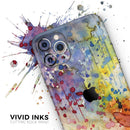 WaterColor Grunge Setting - Vinyl Skin Wrap for iPhone 17 Pro Max, 17 Pro, 17 Air, 17, 16 & All Models — Soft Matte or Ultra Gloss