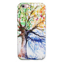WaterColor Vivid Tree iPhone 6/6s or 6/6s Plus 2-Piece Hybrid INK-Fuzed Case