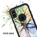 WaterColor Vivid Tree - Skin Kit for the iPhone OtterBox Cases