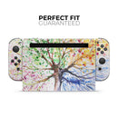 WaterColor Vivid Tree // Skin Decal Wrap Kit for Nintendo Switch Console & Dock, Joy-Cons, Pro Controller, Lite, 3DS XL, 2DS XL, DSi, or Wii - Vinyl Skin Wrap for Nintendo Switch 2, OLED, Lite, Pro Controller, Wii & Classic Handhelds