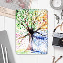WaterColor Vivid Tree - Full Body Skin Decal for the Apple iPad Pro 12.9", 11", 10.5", 9.7", Air or Mini (All Models Available)