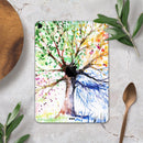 WaterColor Vivid Tree - Full Body Skin Decal for the Apple iPad Pro 12.9", 11", 10.5", 9.7", Air or Mini (All Models Available)