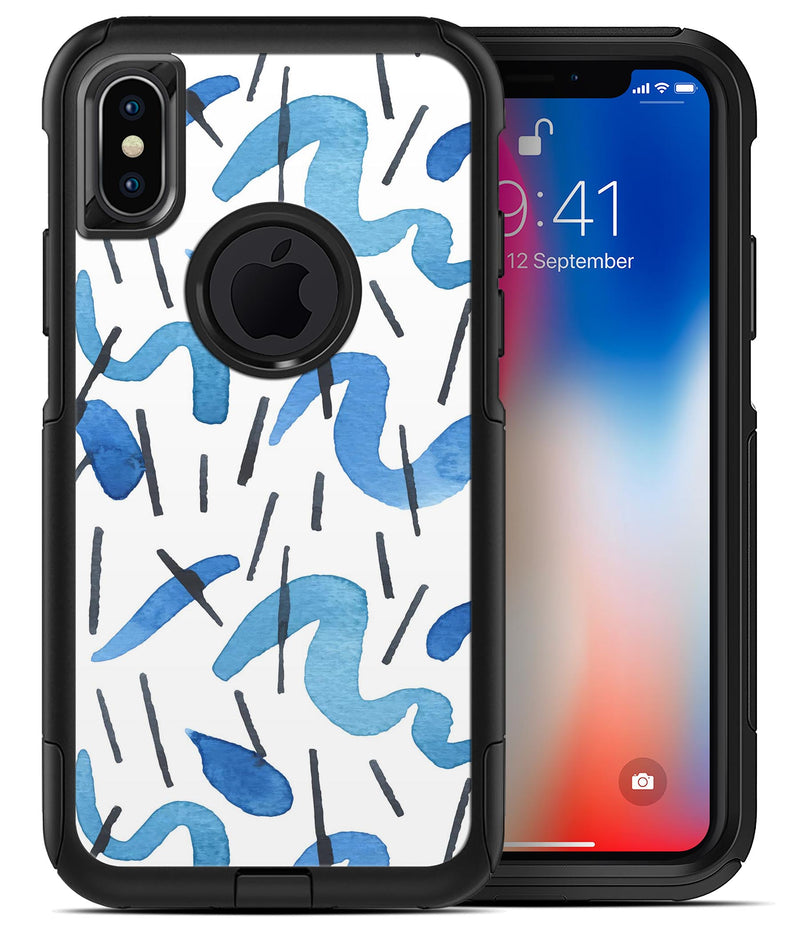 WaterColors Under the Scope 4 - iPhone X OtterBox Case & Skin Kits