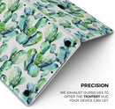 Watercolor Cactus Bloom V1 - Skin Decal Wrap Kit Compatible with the Apple MacBook Pro, Pro with Touch Bar or Air (11", 12", 13", 15" & 16" - All Versions Available)