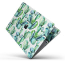 Watercolor Cactus Bloom V1 - Skin Decal Wrap Kit Compatible with the Apple MacBook Pro, Pro with Touch Bar or Air (11", 12", 13", 15" & 16" - All Versions Available)