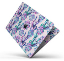 Watercolor Cactus Succulent Bloom V16 - Skin Decal Wrap Kit Compatible with the Apple MacBook Pro, Pro with Touch Bar or Air (11", 12", 13", 15" & 16" - All Versions Available)