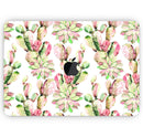 Watercolor Cactus Succulent Bloom V2 - Skin Decal Wrap Kit Compatible with the Apple MacBook Pro, Pro with Touch Bar or Air (11", 12", 13", 15" & 16" - All Versions Available)