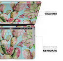 Watercolor Cactus Succulent Bloom V3 - Skin Decal Wrap Kit Compatible with the Apple MacBook Pro, Pro with Touch Bar or Air (11", 12", 13", 15" & 16" - All Versions Available)