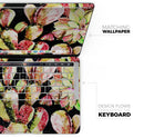 Watercolor Cactus Succulent Bloom V5 - Skin Decal Wrap Kit Compatible with the Apple MacBook Pro, Pro with Touch Bar or Air (11", 12", 13", 15" & 16" - All Versions Available)