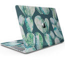 Watercolor Cactus Succulent Bloom V7 - Skin Decal Wrap Kit Compatible with the Apple MacBook Pro, Pro with Touch Bar or Air (11", 12", 13", 15" & 16" - All Versions Available)