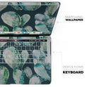Watercolor Cactus Succulent Bloom V7 - Skin Decal Wrap Kit Compatible with the Apple MacBook Pro, Pro with Touch Bar or Air (11", 12", 13", 15" & 16" - All Versions Available)