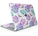 Watercolor Succulent Bloom V17 - Skin Decal Wrap Kit Compatible with the Apple MacBook Pro, Pro with Touch Bar or Air (11", 12", 13", 15" & 16" - All Versions Available)