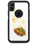 Watercolor Beef Burrito - iPhone X OtterBox Case & Skin Kits