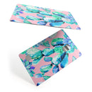 Watercolor Cactus Succulent Bloom V10 - Premium Protective Decal Skin-Kit for the Apple Credit Card