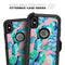 Watercolor Cactus Succulent Bloom V10 - Skin Kit for the iPhone OtterBox Cases