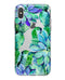Watercolor Cactus Succulent Bloom V13 - Crystal Clear Hard Case for the iPhone XS MAX, XS & More (ALL AVAILABLE)
