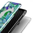 Watercolor Cactus Succulent Bloom V13 - iPhone X Swappable Hybrid Case