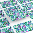 Watercolor Cactus Succulent Bloom V14 - Premium Protective Decal Skin-Kit for the Apple Credit Card