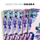 Watercolor Cactus Succulent Bloom V15 - Vinyl Skin Wrap for iPhone 17 Pro Max, 17 Pro, 17 Air, 17, 16 & All Models — Soft Matte or Ultra Gloss