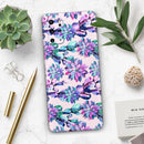 Watercolor Cactus Succulent Bloom V16 - Premium Vinyl Skin Decal for Samsung Galaxy S25 Ultra, S24, S23, S22 & All Galaxy S Models