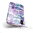 Watercolor Cactus Succulent Bloom V16 - iPhone X Swappable Hybrid Case