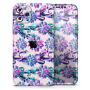 Watercolor Cactus Succulent Bloom V16 - Vinyl Skin Wrap for iPhone 17 Pro Max, 17 Pro, 17 Air, 17, 16 & All Models — Soft Matte or Ultra Gloss