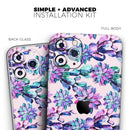 Watercolor Cactus Succulent Bloom V16 - Vinyl Skin Wrap for iPhone 17 Pro Max, 17 Pro, 17 Air, 17, 16 & All Models — Soft Matte or Ultra Gloss