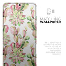 Watercolor Cactus Succulent Bloom V2 - Premium Vinyl Skin Decal for Samsung Galaxy S25 Ultra, S24, S23, S22 & All Galaxy S Models