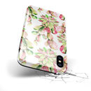 Watercolor Cactus Succulent Bloom V2 - iPhone X Swappable Hybrid Case