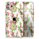 Watercolor Cactus Succulent Bloom V2 - Vinyl Skin Wrap for iPhone 17 Pro Max, 17 Pro, 17 Air, 17, 16 & All Models — Soft Matte or Ultra Gloss
