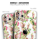 Watercolor Cactus Succulent Bloom V2 - Vinyl Skin Wrap for iPhone 17 Pro Max, 17 Pro, 17 Air, 17, 16 & All Models — Soft Matte or Ultra Gloss