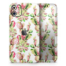 Watercolor Cactus Succulent Bloom V2 - Vinyl Skin Wrap for iPhone 17 Pro Max, 17 Pro, 17 Air, 17, 16 & All Models — Soft Matte or Ultra Gloss