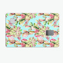 Watercolor Cactus Succulent Bloom V4 - Premium Protective Decal Skin-Kit for the Apple Credit Card