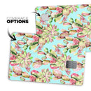 Watercolor Cactus Succulent Bloom V4 - Premium Protective Decal Skin-Kit for the Apple Credit Card